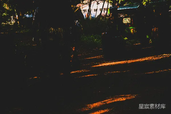 高清摄影 夜晚的街道