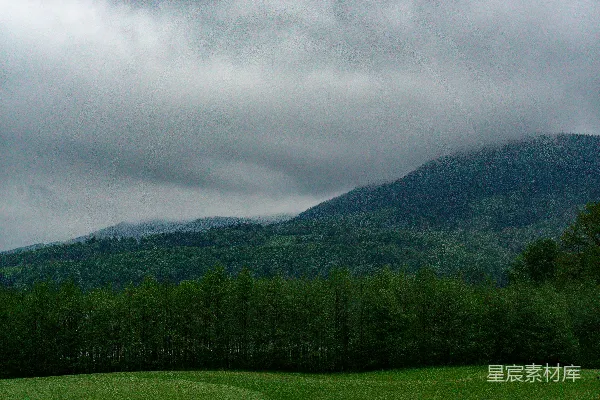 高清摄影 雾中青山