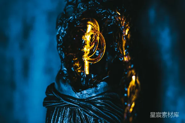 高清摄影 黑暗中的神秘战士