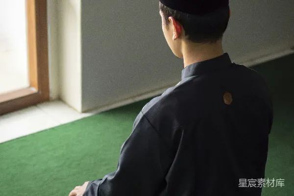 高清摄影 虔诚的祈祷者