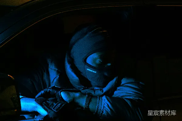 高清摄影 夜色中的神秘侦探