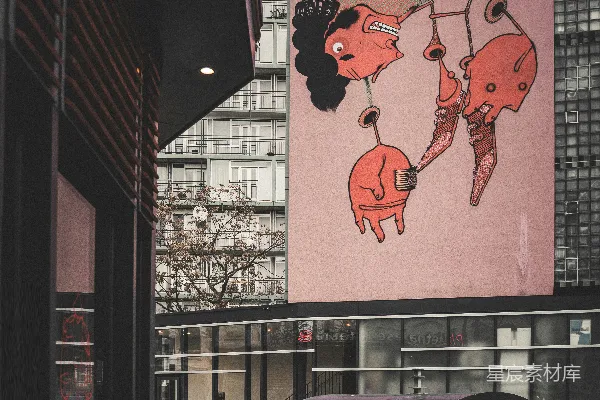 高清摄影 街头艺术：城市中的创意墙绘