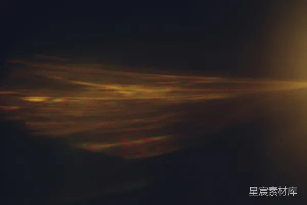 高清摄影 流星雨的光束