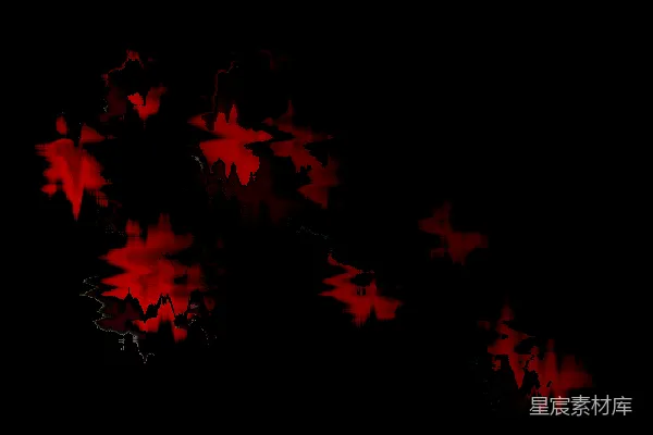 高清摄影 暗夜红光
