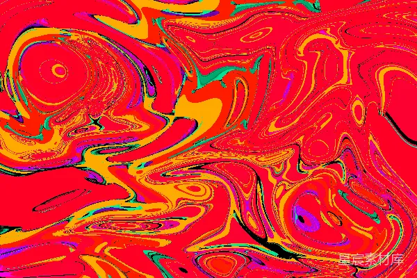 高清摄影 热情奔放的抽象艺术