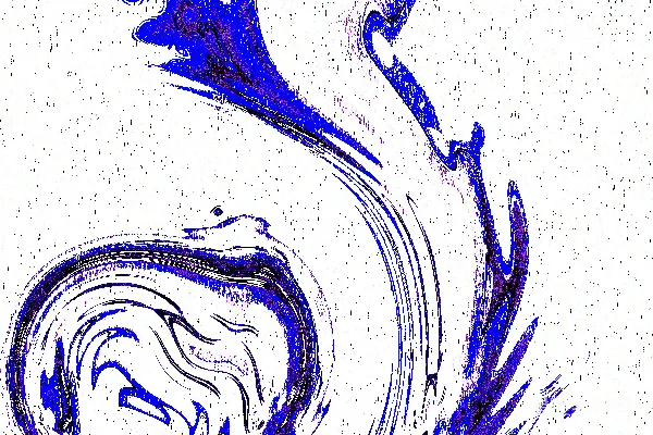 高清摄影 蓝色动态抽象图案