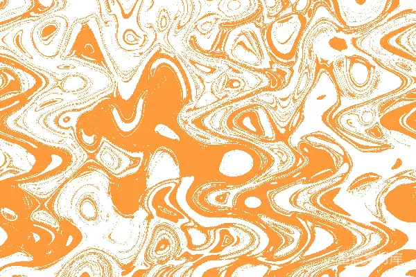 高清摄影 抽象橙色液态纹理背景