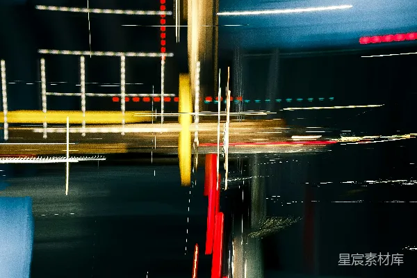 高清摄影 城市夜景中的光与影