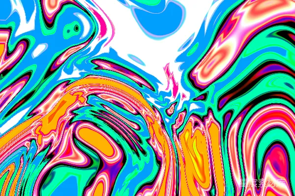 高清摄影 色彩斑斓的抽象艺术