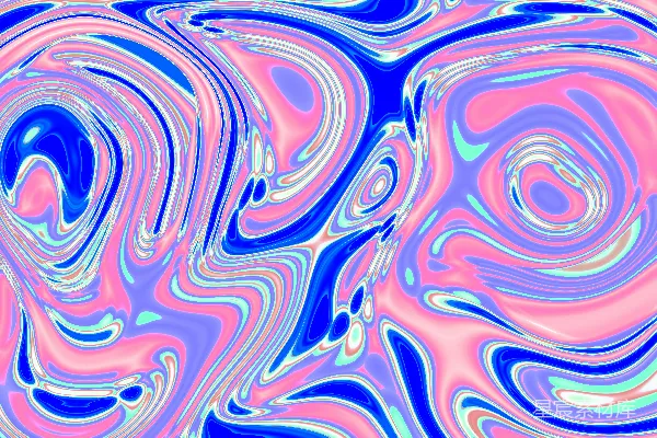 高清摄影 梦幻色彩流动背景