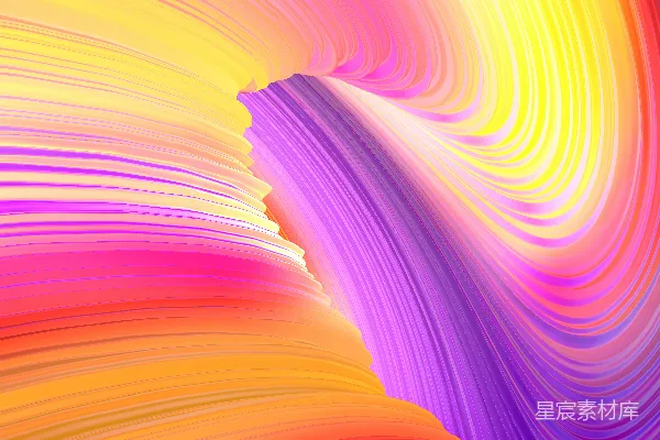 高清摄影 色彩漩涡：梦幻渐变背景