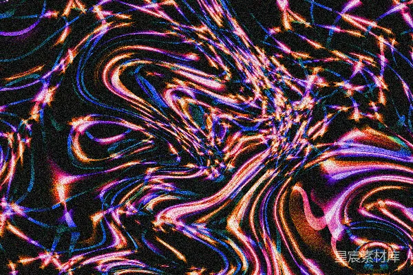 高清摄影 霓虹灯舞动的轨迹