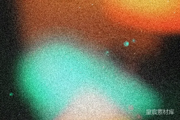 高清摄影 星空下的绿色光斑