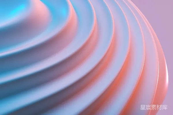 高清摄影 渐变色螺旋曲线抽象背景