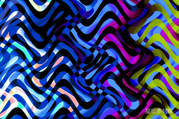 高清摄影 波浪曲线抽象图案