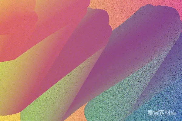 高清摄影 色彩渐变的抽象线条
