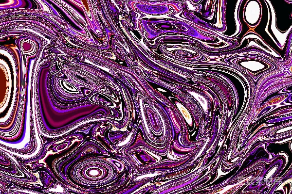 高清摄影 色彩流动的抽象艺术
