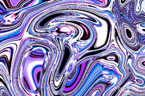 高清摄影 流动的色彩漩涡