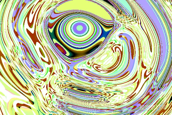 高清摄影 色彩漩涡：抽象艺术的视觉盛宴