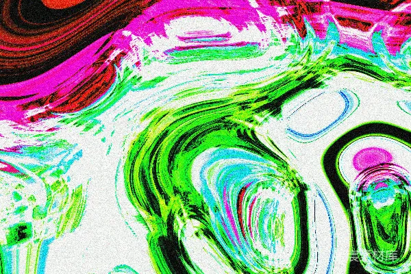 高清摄影 色彩漩涡抽象画