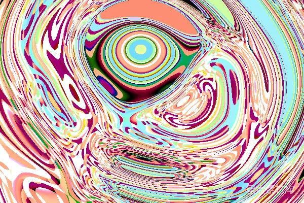 高清摄影 色彩漩涡