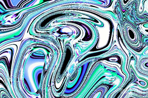 高清摄影 流动的色彩漩涡