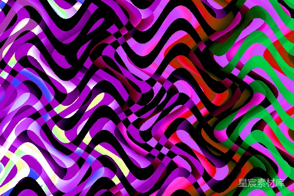 高清摄影 抽象色彩波浪图案
