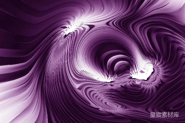 高清摄影 紫色漩涡中的光芒