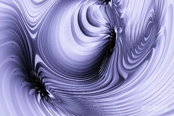 高清摄影 旋转的漩涡与剪影