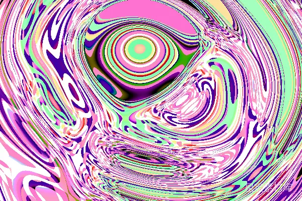 高清摄影 彩色漩涡抽象艺术