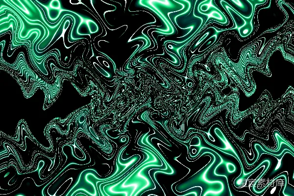 高清摄影 霓虹扭曲光影