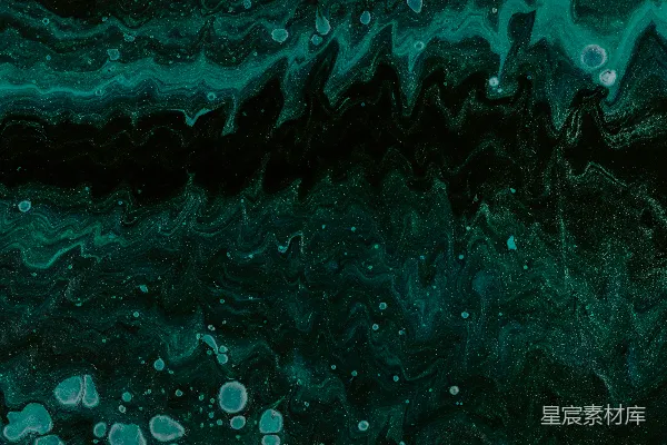 高清摄影 深邃绿波纹理背景