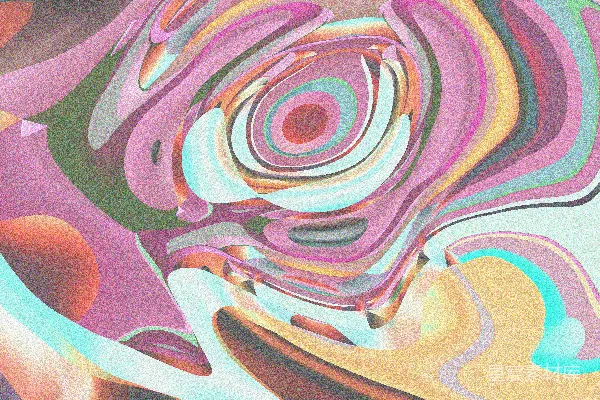 高清摄影 抽象色彩漩涡