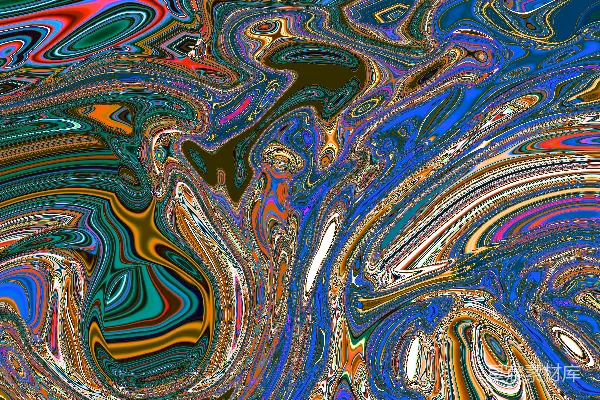 高清摄影 抽象迷幻色彩漩涡