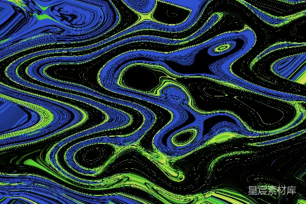 高清摄影 抽象流动曲线背景