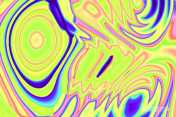 高清摄影 迷幻色彩漩涡