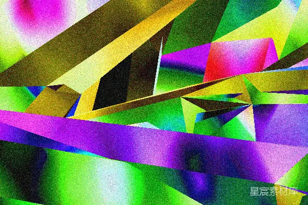 高清摄影 色彩斑斓的几何世界