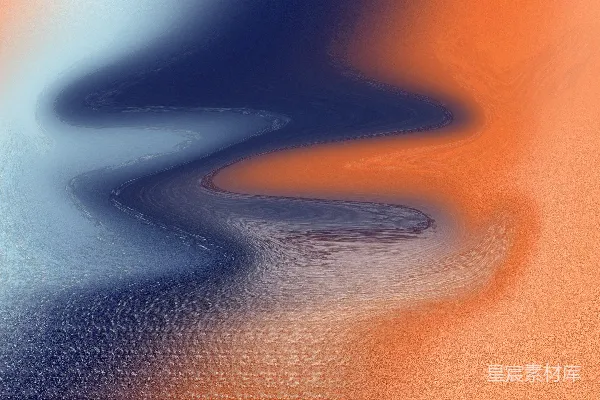 高清摄影 流动的色彩漩涡