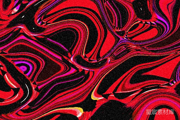 高清摄影 流动的红紫线条