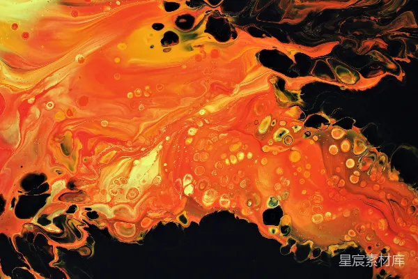 高清摄影 流动的火焰抽象艺术