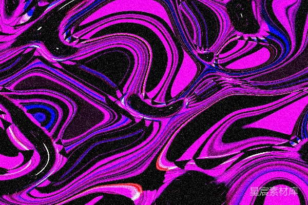 高清摄影 神秘流动的紫色漩涡