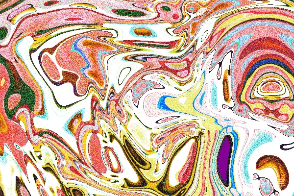 高清摄影 色彩斑斓的抽象波浪背景
