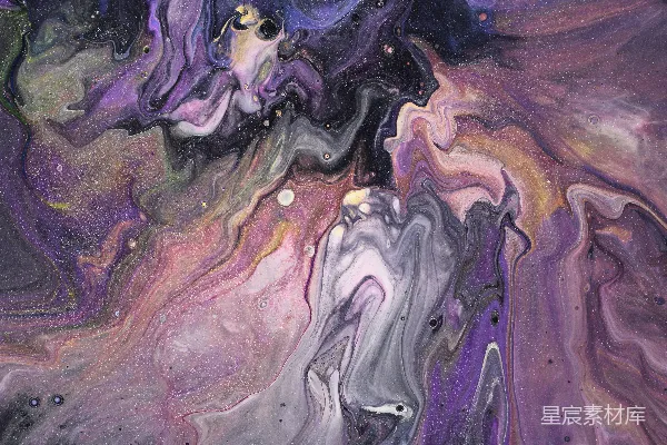 高清摄影 紫色星空抽象艺术