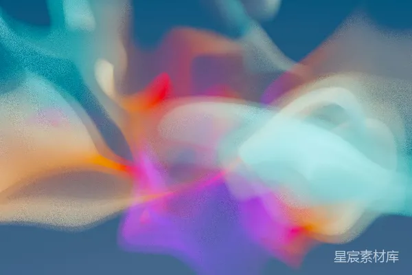 高清摄影 色彩流动的抽象艺术