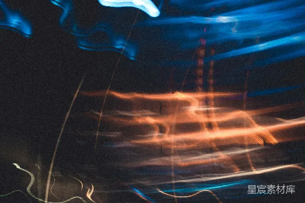 高清摄影 夜色中的光绘