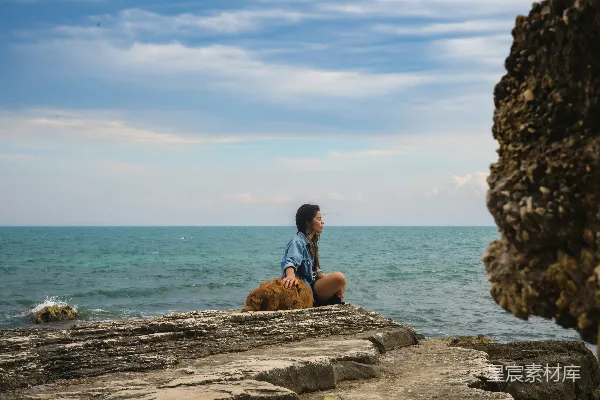 高清摄影 海边静谧时光