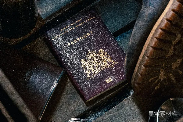 高清摄影 荷兰护照与旅行配件
