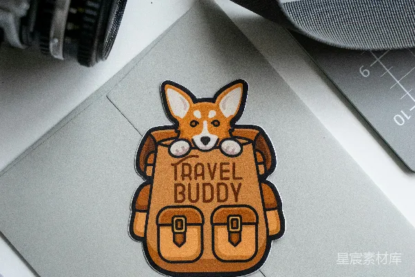 高清摄影 旅行伙伴贴纸