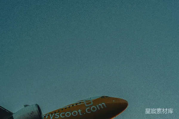 高清摄影 飞越天空的飞机：FlyScoot的空中旅行