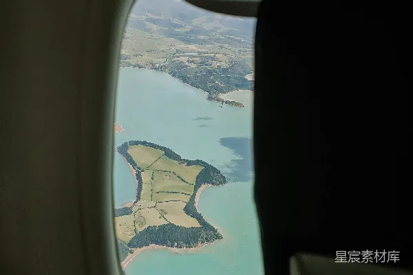 高清摄影 飞机上的风景